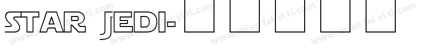 Star Jedi字体转换